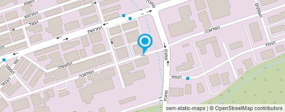 מפת הגעה אל ב.רדיוס טכנולוגיות בע"מ