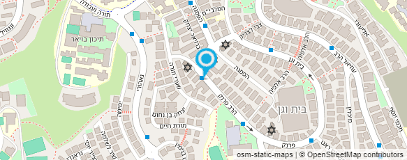 מפת הגעה אל ריקי גידיש סלון פאות