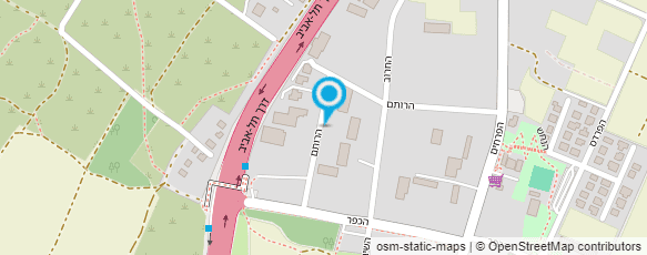 מפת הגעה אל עמירם עיצוב - רהיטי יוקרה