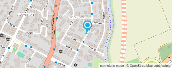 מפת הגעה אל יסמין גורן מעצבת אופנה