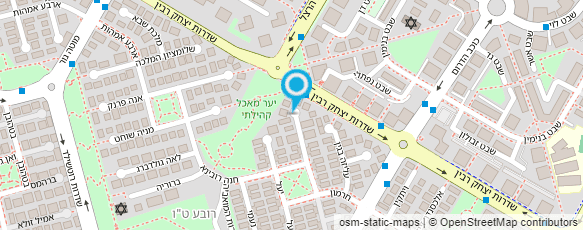 מפת הגעה אל קרן גל - עיצוב שיער