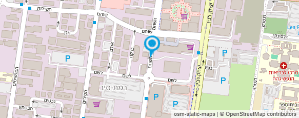 מפת הגעה אל אסף רון