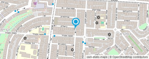 מפת הגעה אל רוז'ה משכנתאות