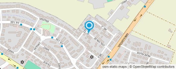 מפת הגעה אל Liav D עיצוב שיער