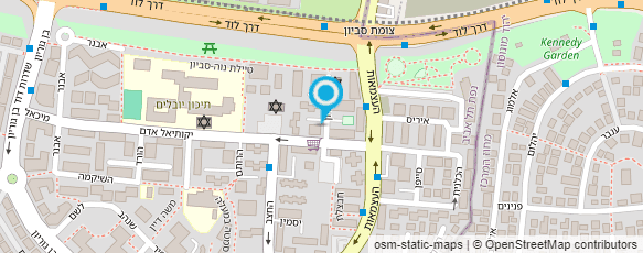 מפת הגעה אל ליטל בניש עיצוב אופנה