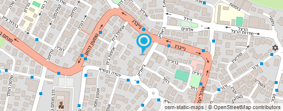 מפת הגעה אל הסטודיו של נטלי