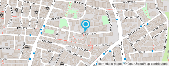 מפת הגעה אל אולמי השמחות