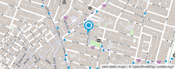 מפת הגעה אל אורן סוויסה מספרה