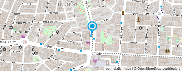 מפת הגעה אל מעדניית מנואלה