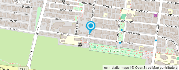 מפת הגעה אל דניאל עיצוב שיער