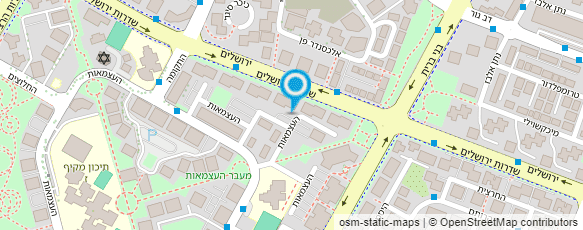 מפת הגעה אל הסעות חן