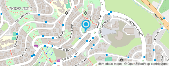 מפת הגעה אל בית הכנסת מגדל דוד