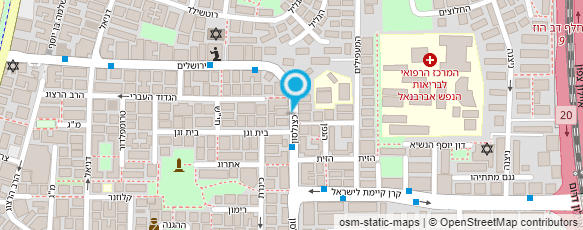 מפת הגעה אל מעדניית לסטוצ'קה