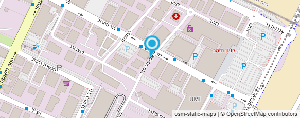 מפת הגעה אל מרכז הלוטו הישראלי