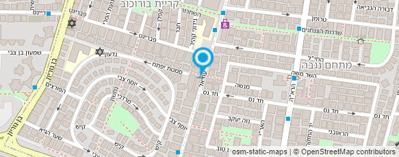 מפת הגעה אל מוטיס - קפה בשכונה