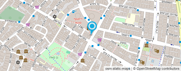 מפת הגעה אל טאבון קינג ג'ורג'