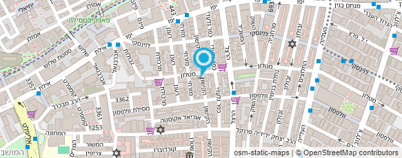 מפת הגעה אל דור בטיטו איפור מקצועי