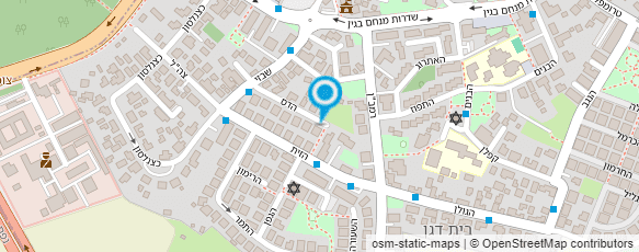 מפת הגעה אל אינסטלטור עמית