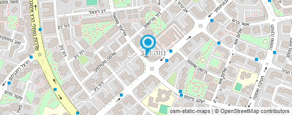 מפת הגעה אל בית הקליה נווה זאב