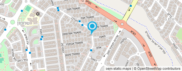 מפת הגעה אל ש.מ. מגה נכסים אילת בע"מ