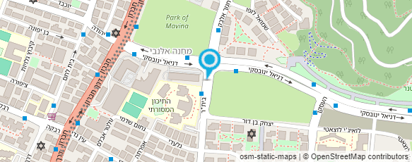 מפת הגעה אל מיכאל לנדאו