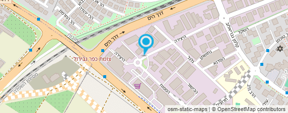 מפת הגעה אל דף רם בע"מ