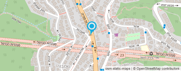 מפת הגעה אל ד"ר מרקוזון ג'רום