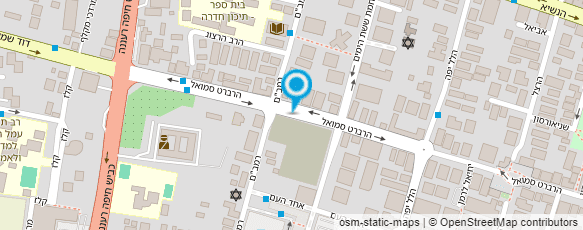 מפת הגעה אל מיני שוק פירות וירקות