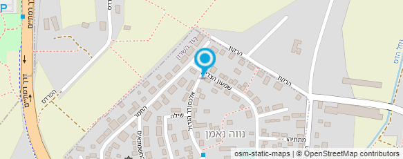 מפת הגעה אל גן אידוקה