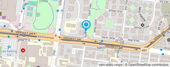 מפת הגעה אל My place - צהרון