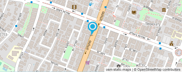 מפת הגעה אל ד"ר שרון פלד מפת הגעה אל ד"ר שרון פלד