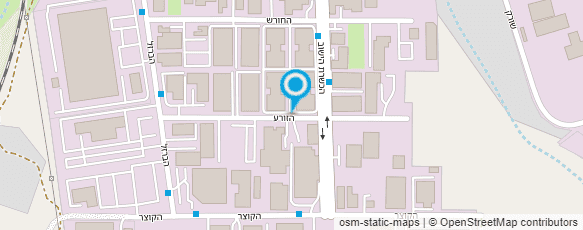 מפת הגעה אל ב.כריזמה מתכות בע''מ