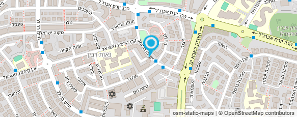 מפת הגעה אל שערות סבתא-פופקורן