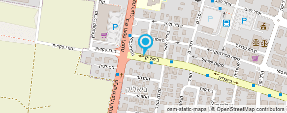 מפת הגעה אל TSI work place  חדרה