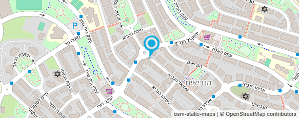 מפת הגעה אל בת-חן כץ -פסיכולוגית תעסוקתית