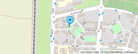 מפת הגעה אל משפחתון של אינה