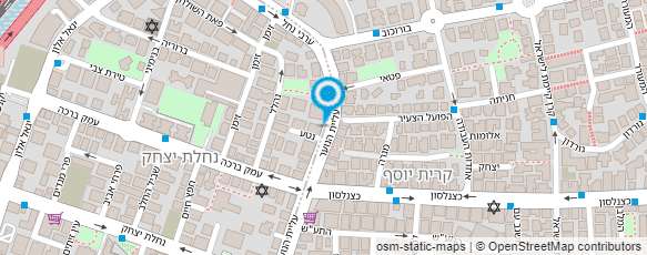 מפת הגעה אל אנה קוסמטיקאית