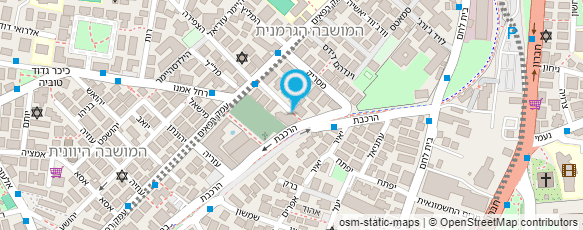 מפת הגעה אל פרופ' נוגה מני