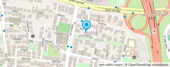 מפת הגעה אל שרון חנון קוסמיטקאית פרא רפואית