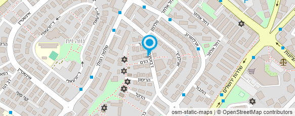 מפת הגעה אל טניס אישי - Personal Trainer