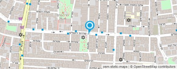 מפת הגעה אל זברה zebra- אומנויות השיער