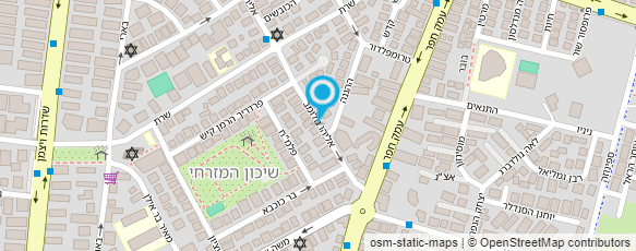 מפת הגעה אל הבוריקה של הרצל