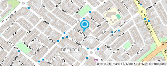 מפת הגעה אל אולגה ברים מפת הגעה אל אולגה ברים