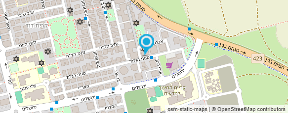 מפת הגעה אל יפעת לב-תופרת את החלום