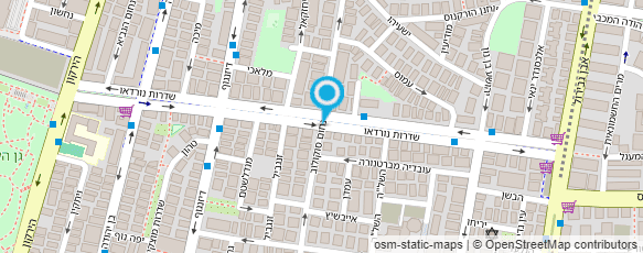 מפת הגעה אל דניאל פרץ שמלות כלה וערב