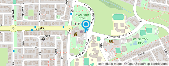 מפת הגעה אל ד"ר ברקלי פטר