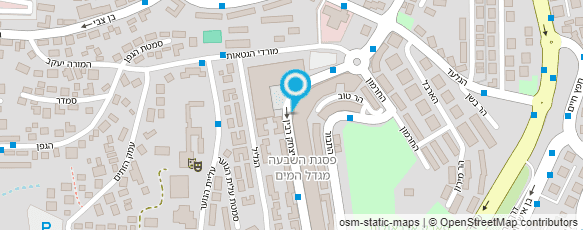 מפת הגעה אל משכן התכלת תעשיות בע"מ