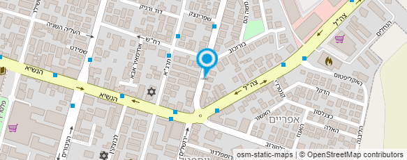 מפת הגעה אל אירינה קוסמטיקאית