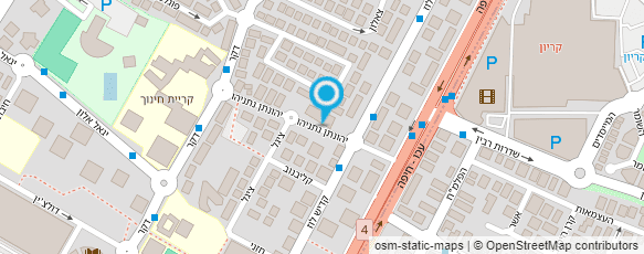 מפת הגעה אל ד"ר שפר אריה