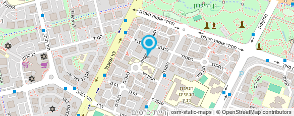 מפת הגעה אל איציק ניסור וקידוח בטון מזויין